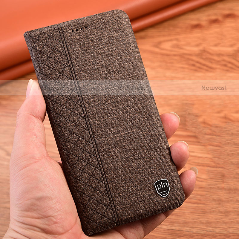 Cloth Case Stands Flip Cover H12P for Motorola Moto Edge 20 Lite 5G