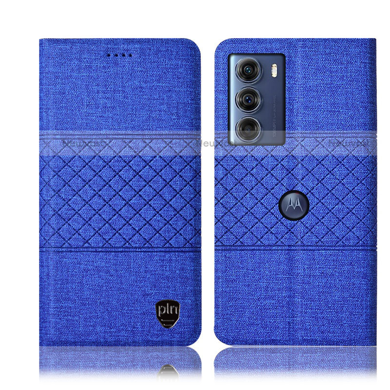 Cloth Case Stands Flip Cover H12P for Motorola Moto Edge S30 5G