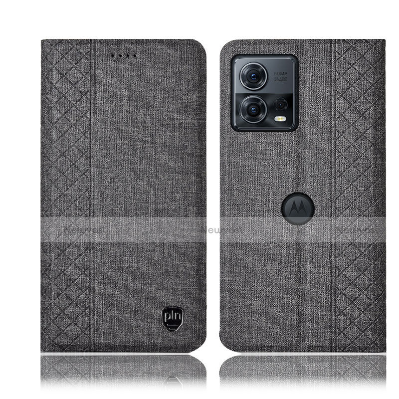 Cloth Case Stands Flip Cover H12P for Motorola Moto Edge S30 Pro 5G
