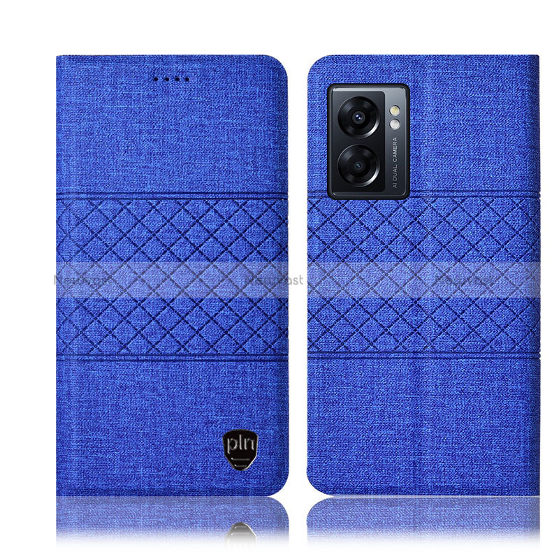 Cloth Case Stands Flip Cover H12P for Realme V23 5G