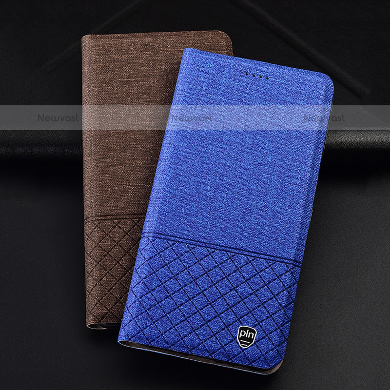 Cloth Case Stands Flip Cover H12P for Samsung Galaxy A11