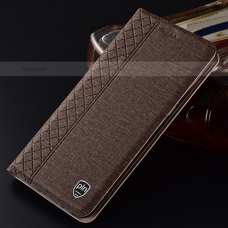 Cloth Case Stands Flip Cover H12P for Samsung Galaxy S23 Ultra 5G