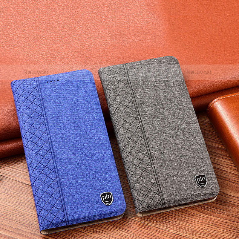 Cloth Case Stands Flip Cover H12P for Vivo iQOO 8 5G