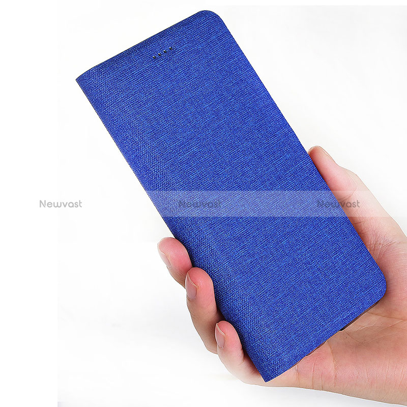 Cloth Case Stands Flip Cover H12P for Xiaomi Redmi 12 5G