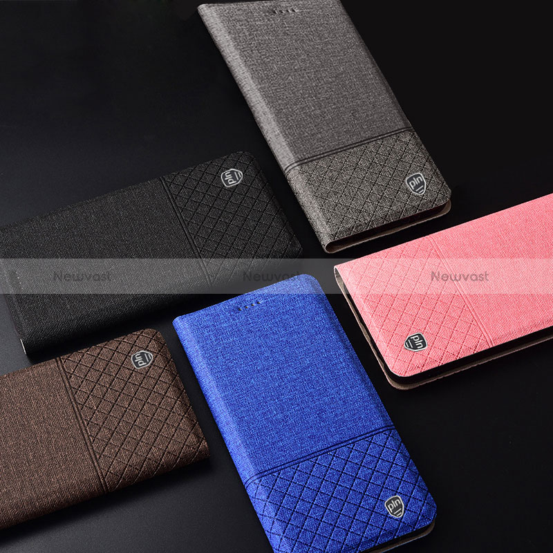 Cloth Case Stands Flip Cover H12P for Xiaomi Redmi 9T 4G