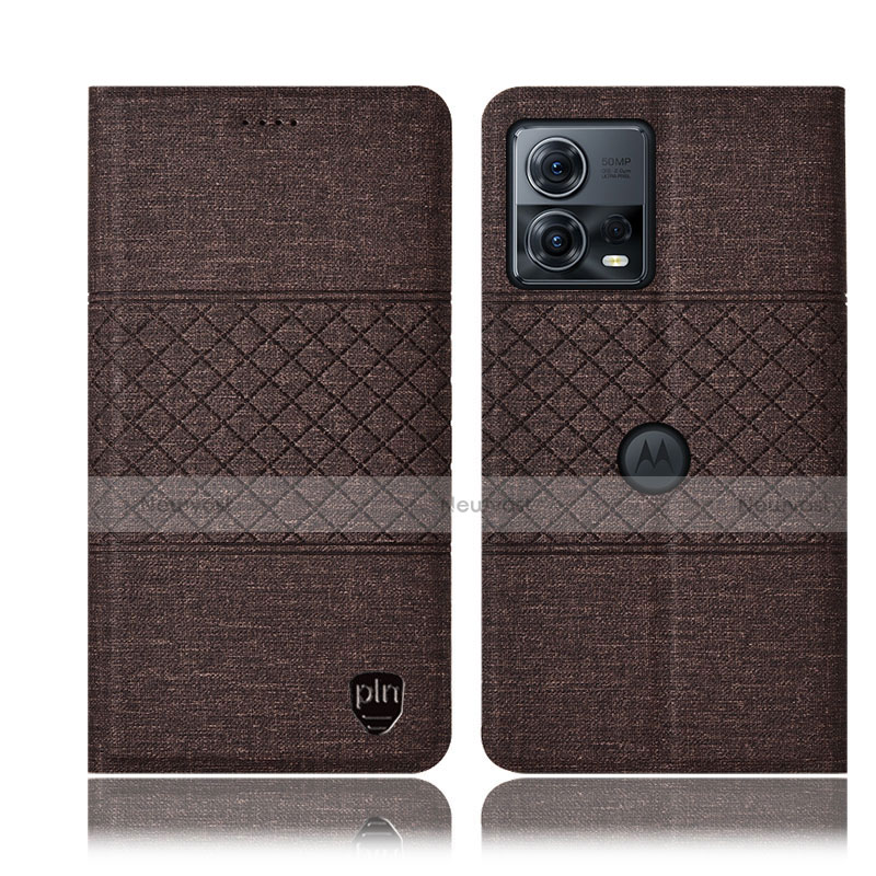 Cloth Case Stands Flip Cover H13P for Motorola Moto Edge S30 Pro 5G