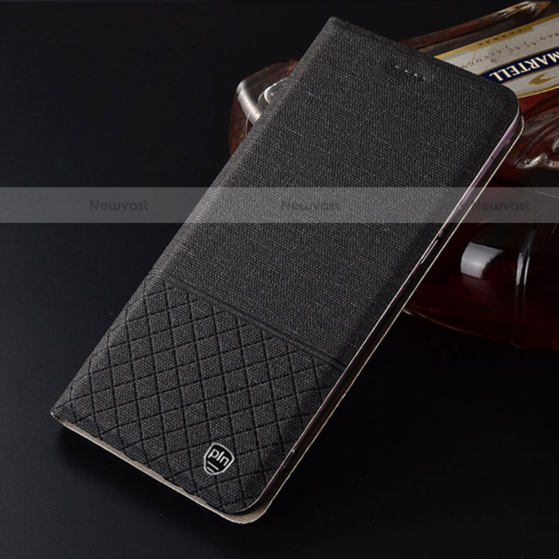 Cloth Case Stands Flip Cover H13P for Motorola Moto G100 5G