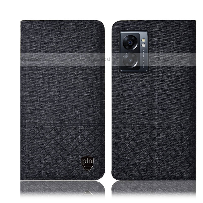 Cloth Case Stands Flip Cover H13P for OnePlus Nord N300 5G