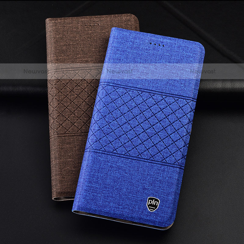 Cloth Case Stands Flip Cover H13P for Oppo F19 Pro+ Plus 5G
