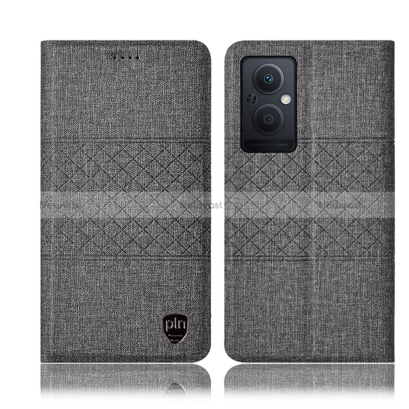 Cloth Case Stands Flip Cover H13P for Oppo Reno7 Lite 5G
