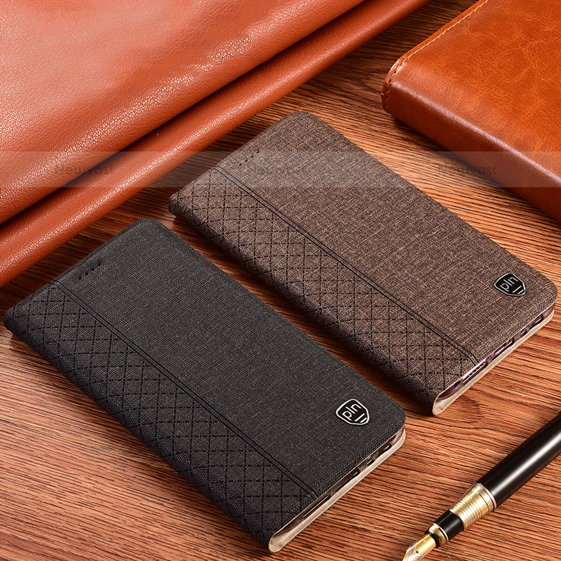 Cloth Case Stands Flip Cover H13P for Samsung Galaxy S22 Plus 5G