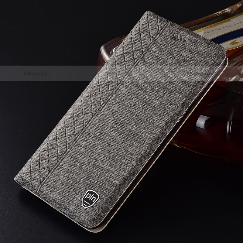 Cloth Case Stands Flip Cover H13P for Samsung Galaxy S23 5G