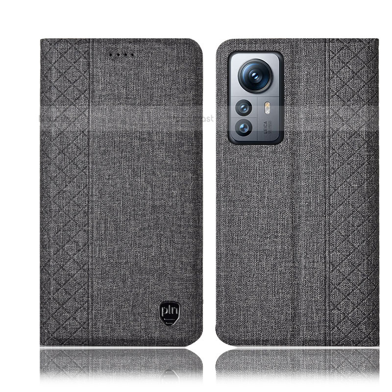 Cloth Case Stands Flip Cover H14P for Xiaomi Mi 12 Lite 5G