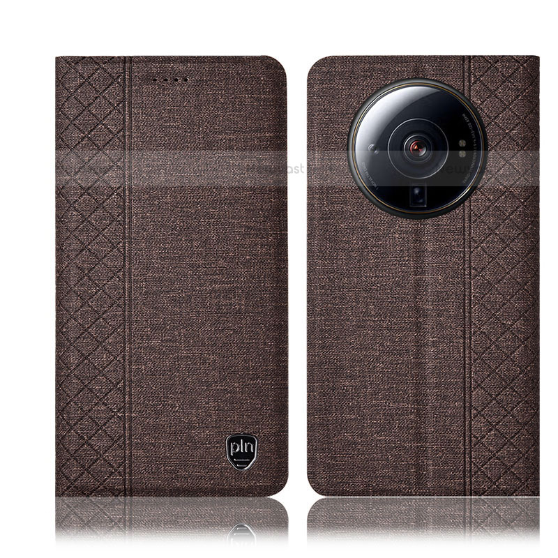 Cloth Case Stands Flip Cover H14P for Xiaomi Mi 12S Ultra 5G