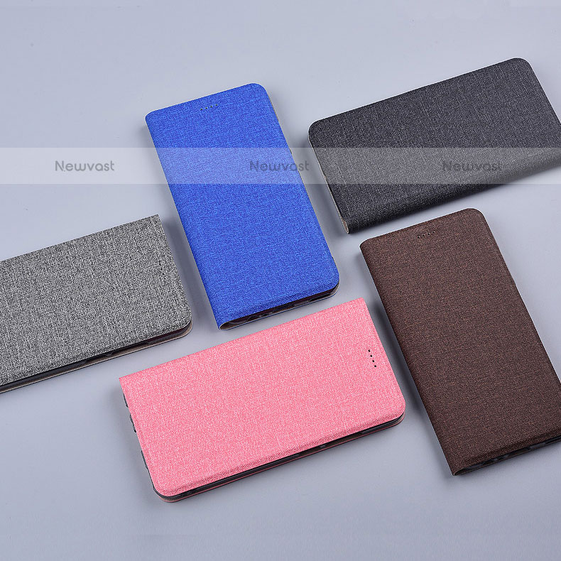 Cloth Case Stands Flip Cover H21P for Samsung Galaxy M11