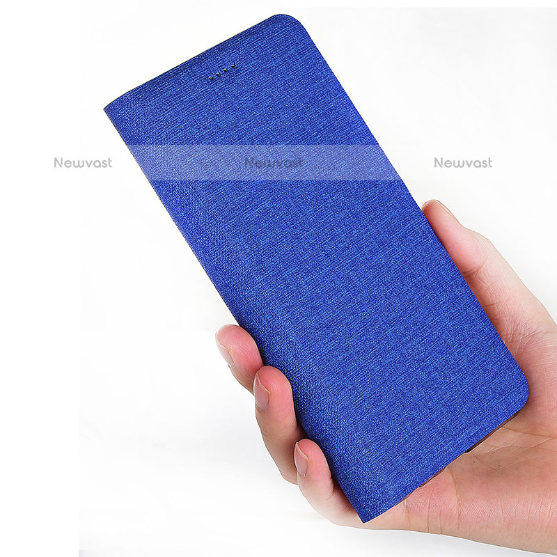 Cloth Case Stands Flip Cover H21P for Samsung Galaxy M53 5G
