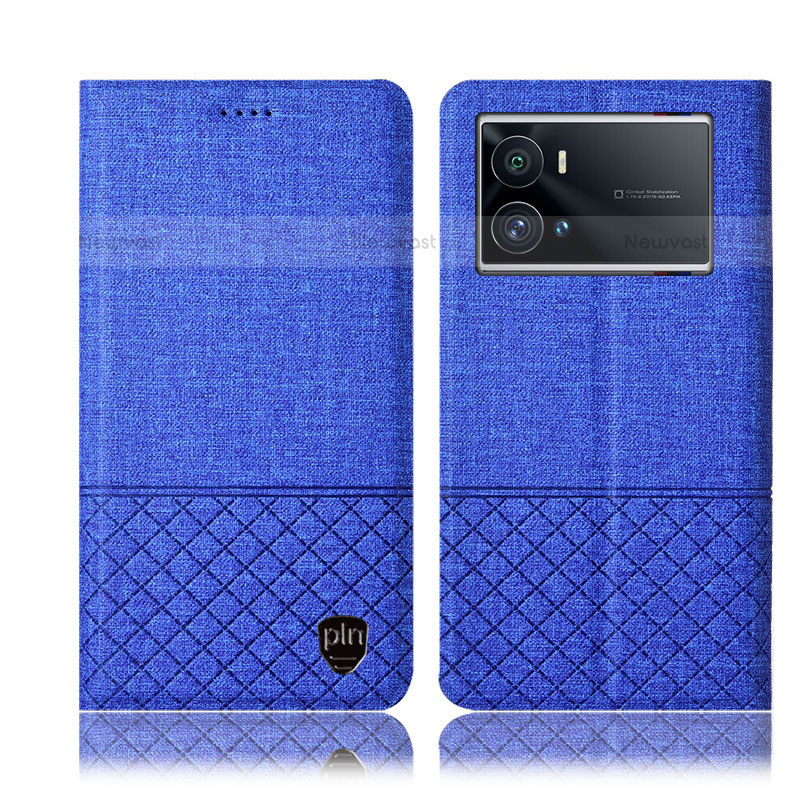 Cloth Case Stands Flip Cover H25P for Vivo iQOO 9 Pro 5G