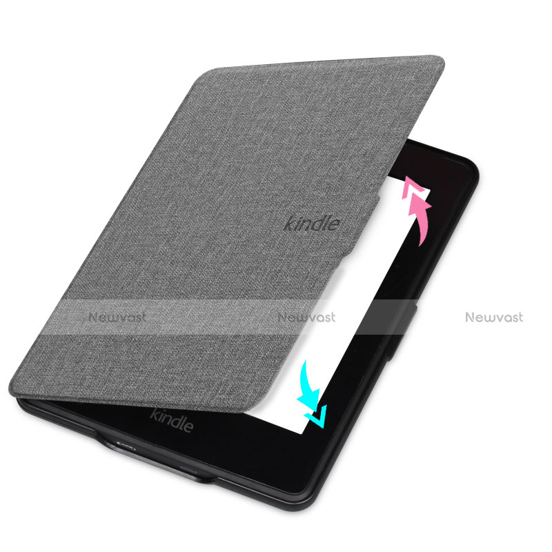 Cloth Case Stands Flip Cover L01 for Amazon Kindle 6 inch