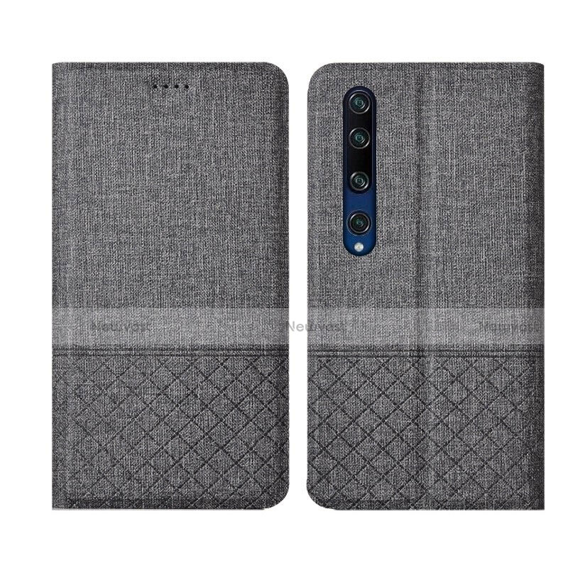 Cloth Case Stands Flip Cover L01 for Xiaomi Mi 10