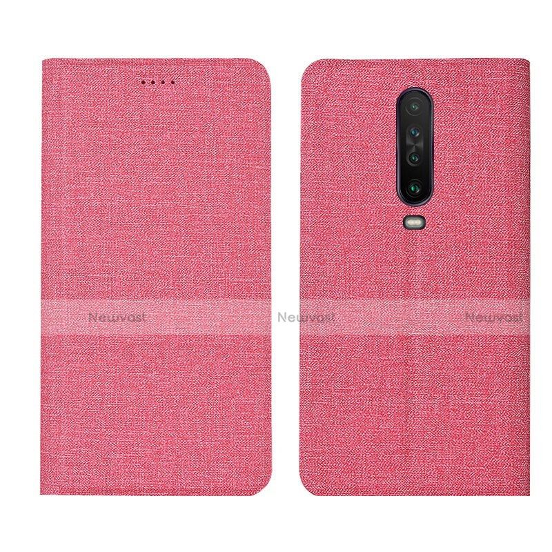 Cloth Case Stands Flip Cover L01 for Xiaomi Redmi K30 5G