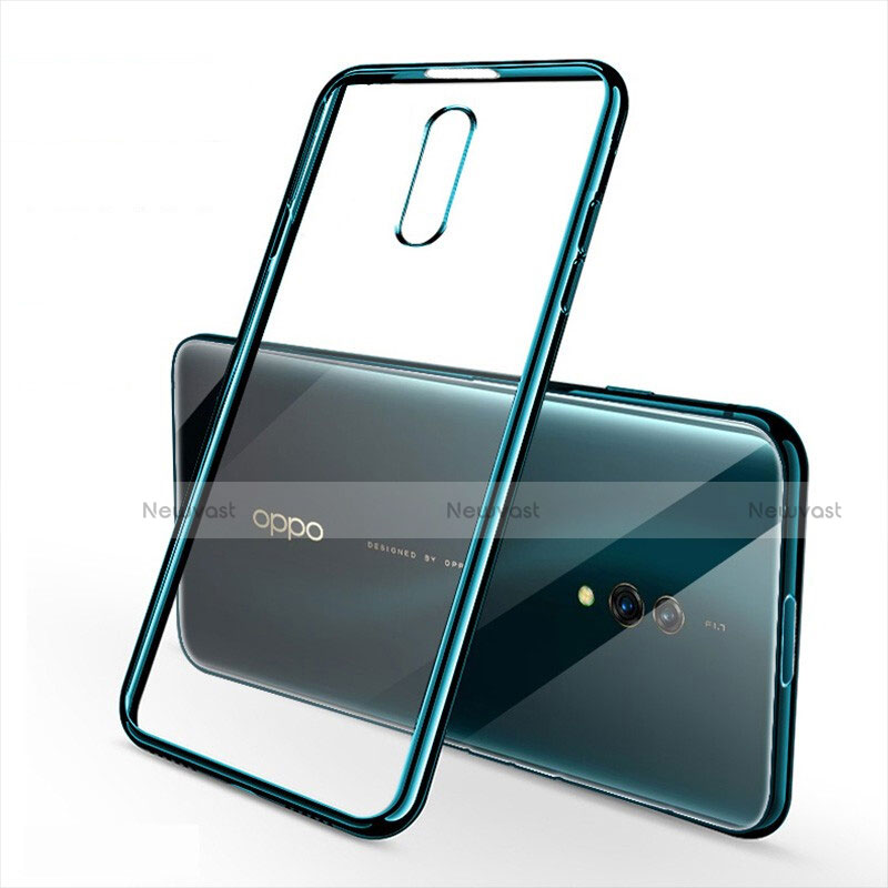 Custodia Silicone Trasparente Ultra Sottile Cover Morbida H02 per Oppo Realme X