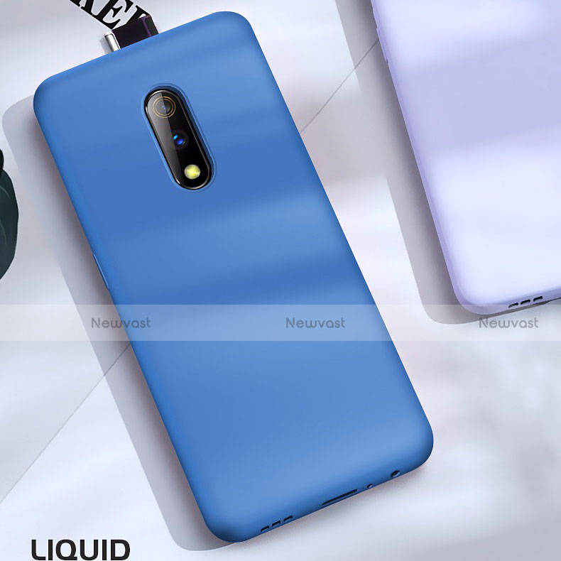 Custodia Silicone Ultra Sottile Morbida Cover S02 per Oppo Realme X