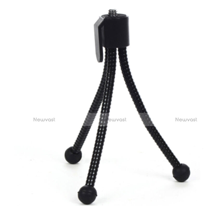 Extendable Folding Handheld Selfie Stick Tripod Bluetooth Remote Shutter Universal S25 Black