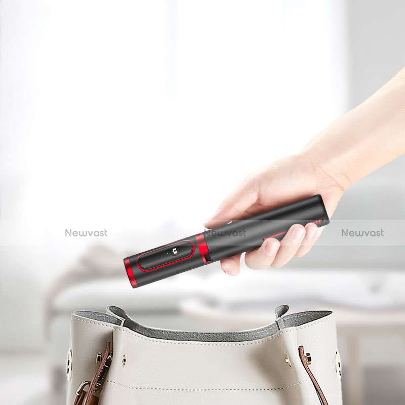 Extendable Folding Handheld Selfie Stick Tripod Bluetooth Remote Shutter Universal T26