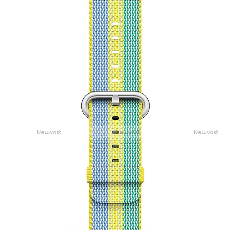 Fabric Bracelet Band Strap for Apple iWatch 4 40mm Yellow