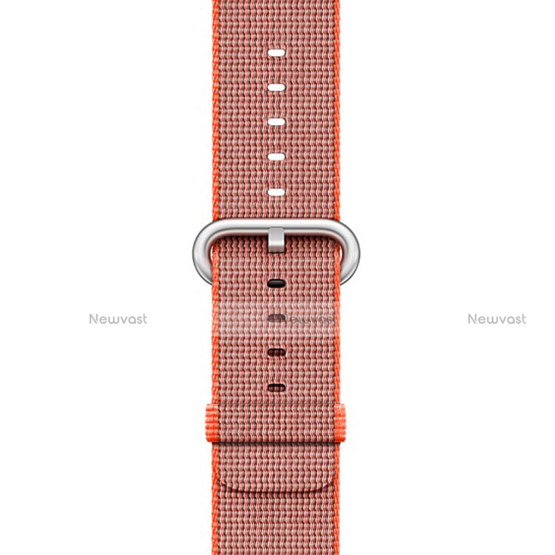 Fabric Strap Bracelet Band for Apple iWatch 2 38mm Orange