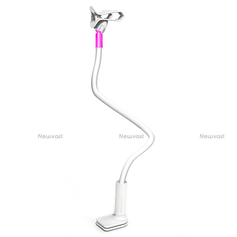Flexible Smartphone Stand Cell Phone Holder Lazy Bed Universal T16 Pink