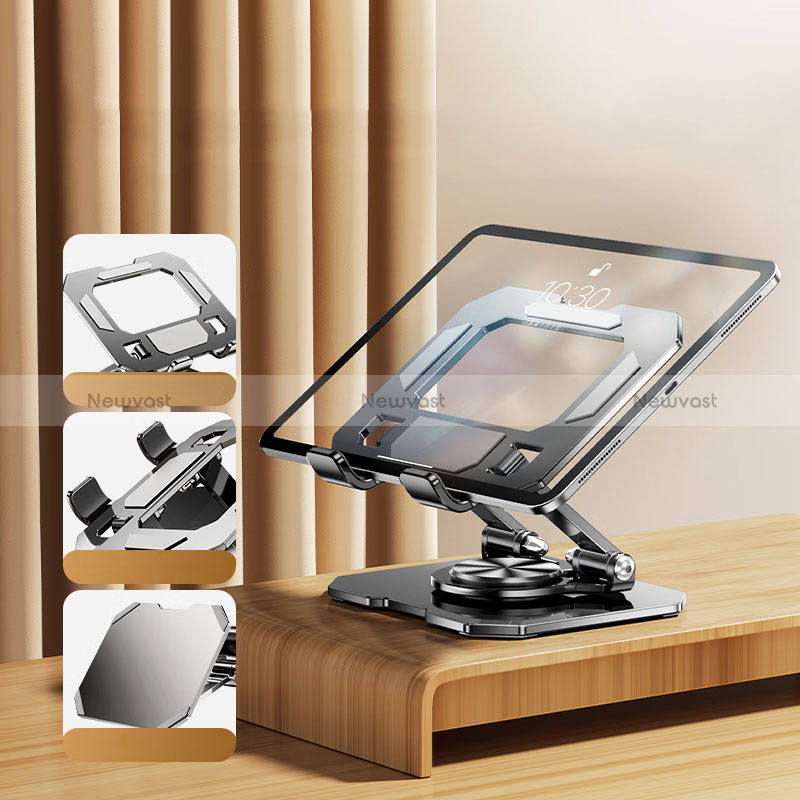 Flexible Tablet Stand Mount Holder Universal D12 for Apple iPad Air 5 10.9 2022 Black