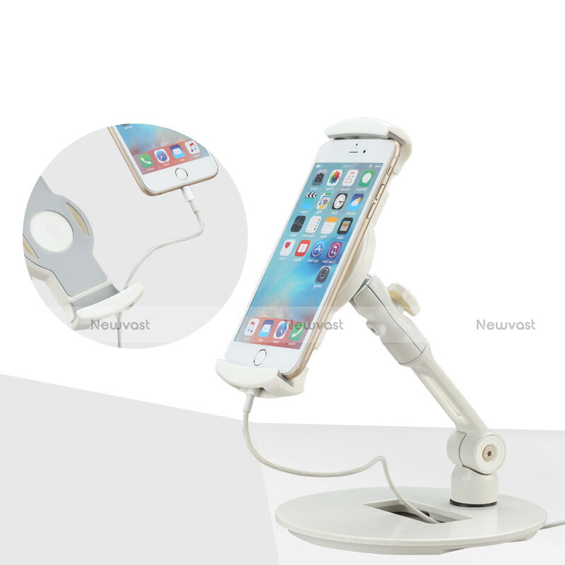 Flexible Tablet Stand Mount Holder Universal H06 for Amazon Kindle 6 inch White