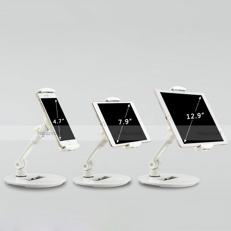 Flexible Tablet Stand Mount Holder Universal H06 for Huawei Mediapad M3 8.4 BTV-DL09 BTV-W09 White