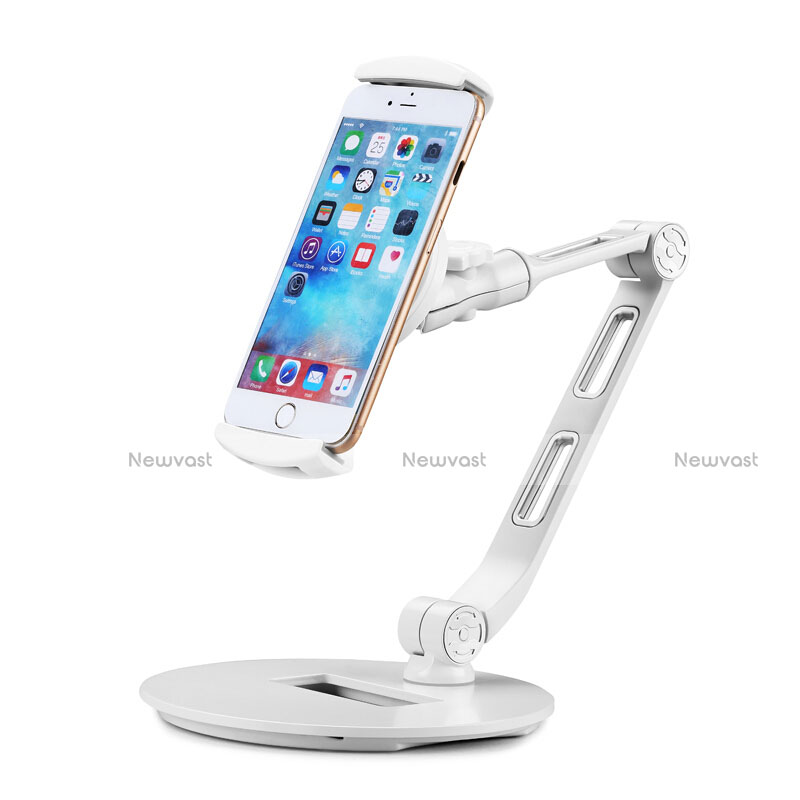Flexible Tablet Stand Mount Holder Universal H08 for Apple iPad 4 White
