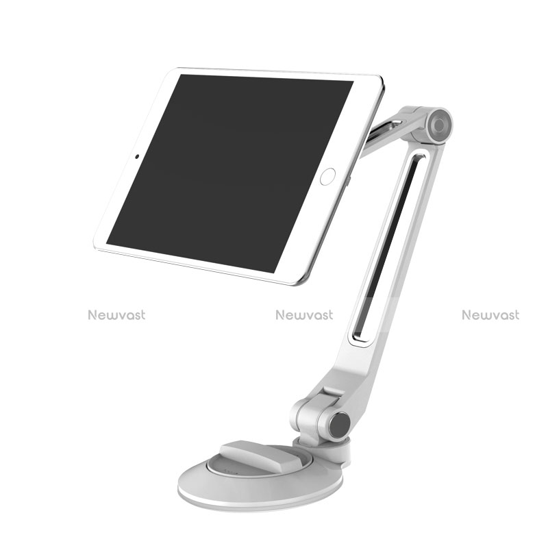 Flexible Tablet Stand Mount Holder Universal H14 for Huawei MediaPad M5 8.4 SHT-AL09 SHT-W09 White