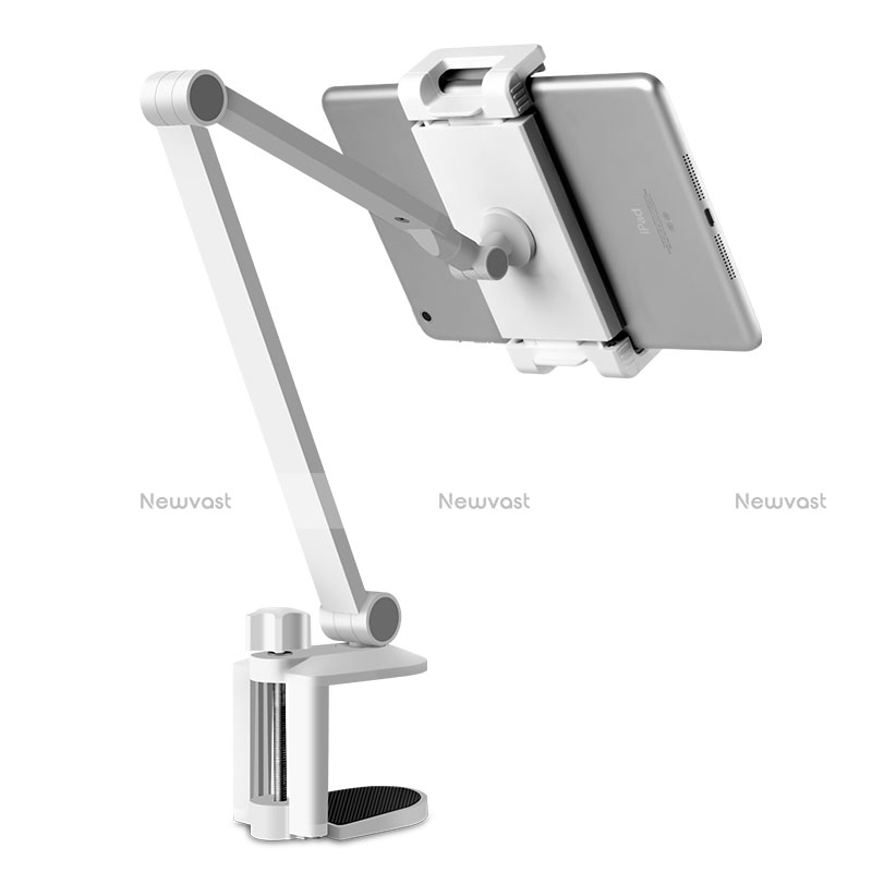 Flexible Tablet Stand Mount Holder Universal K01 for Apple iPad Pro 12.9 (2020) White