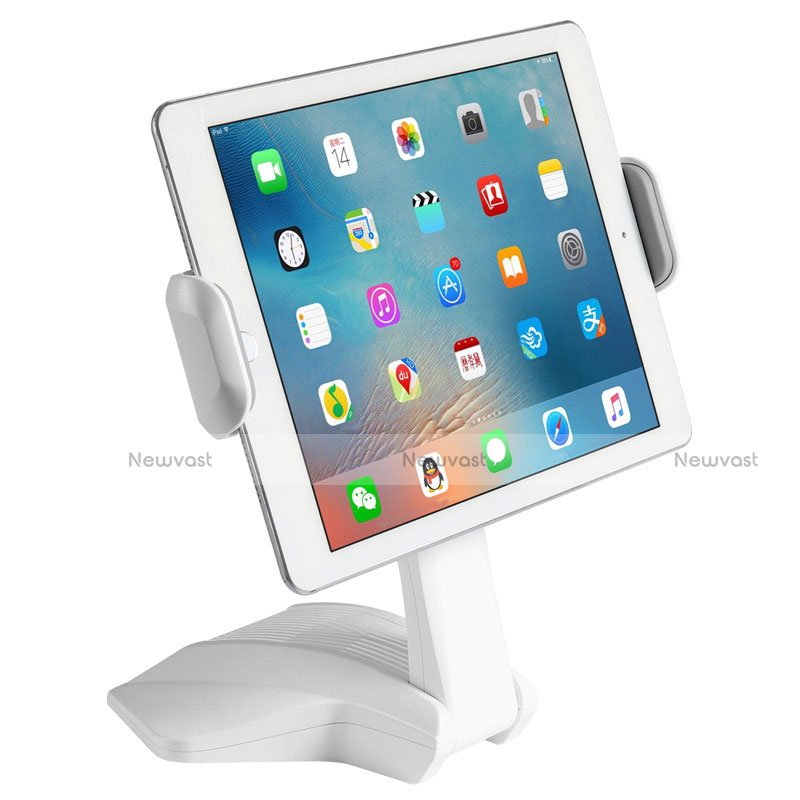 Flexible Tablet Stand Mount Holder Universal K03 for Apple iPad 4 White
