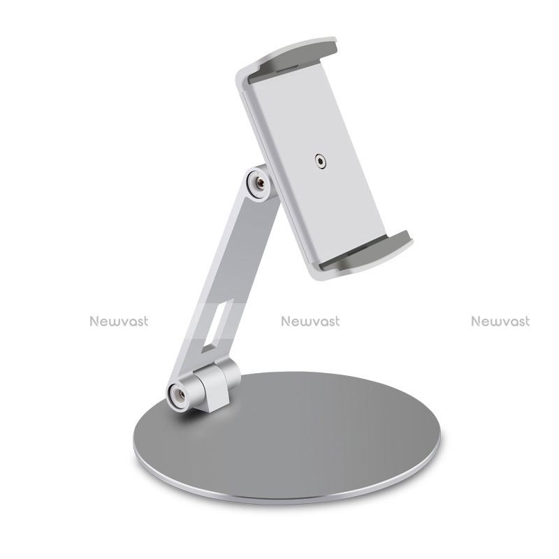 Flexible Tablet Stand Mount Holder Universal K10 for Apple iPad 4 Silver