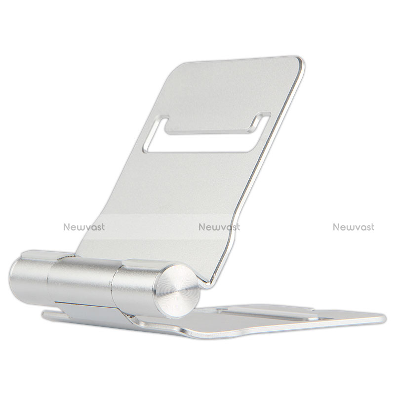 Flexible Tablet Stand Mount Holder Universal K14 for Amazon Kindle Oasis 7 inch Silver