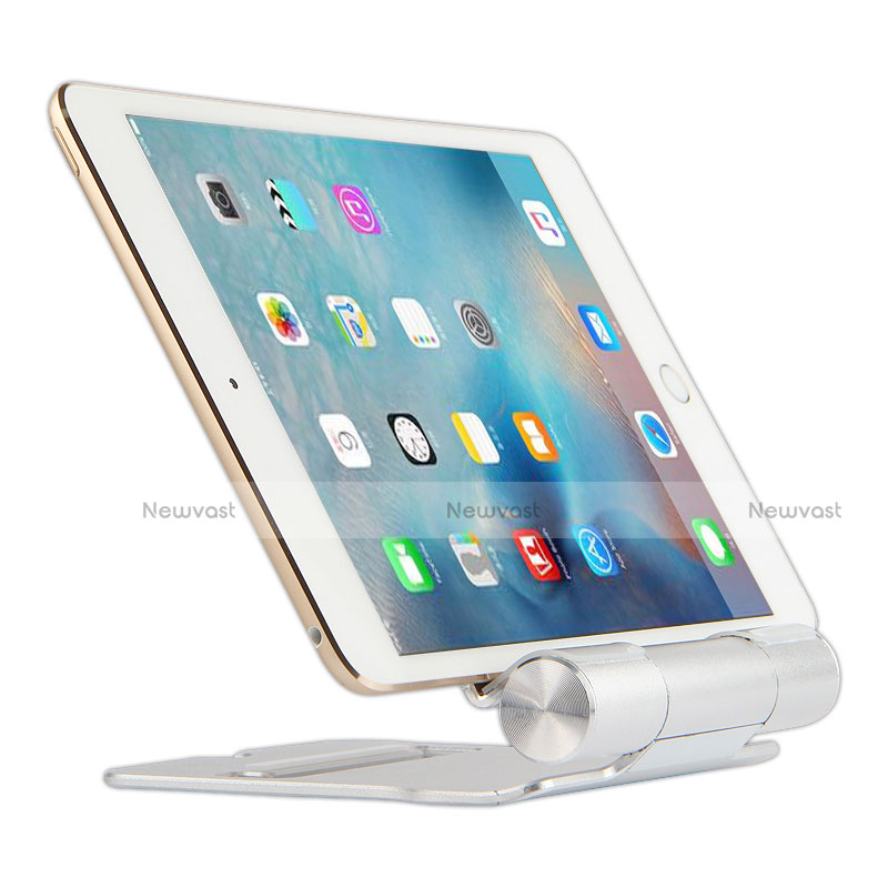 Flexible Tablet Stand Mount Holder Universal K14 for Apple iPad Air 2 Silver