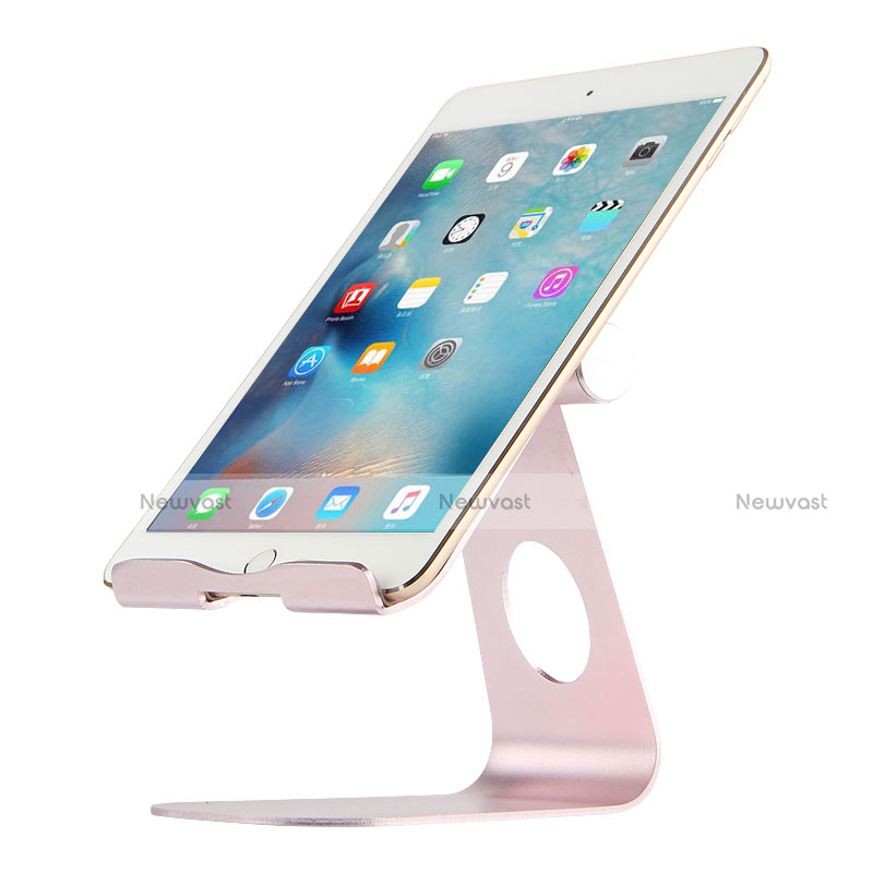 Flexible Tablet Stand Mount Holder Universal K15 for Apple iPad 4 Rose Gold