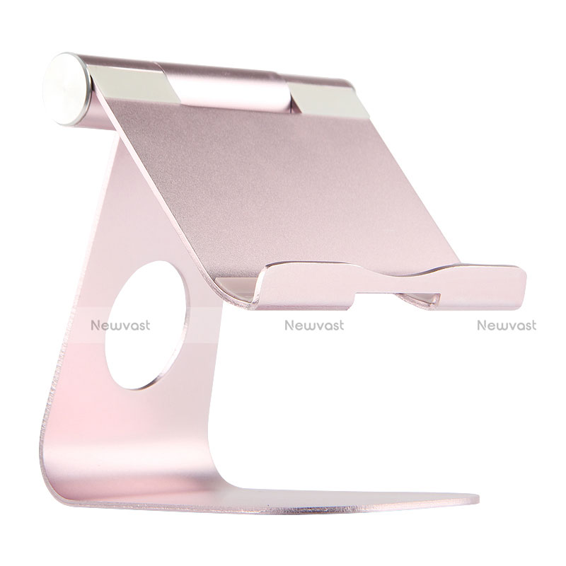 Flexible Tablet Stand Mount Holder Universal K15 for Apple iPad 4 Rose Gold