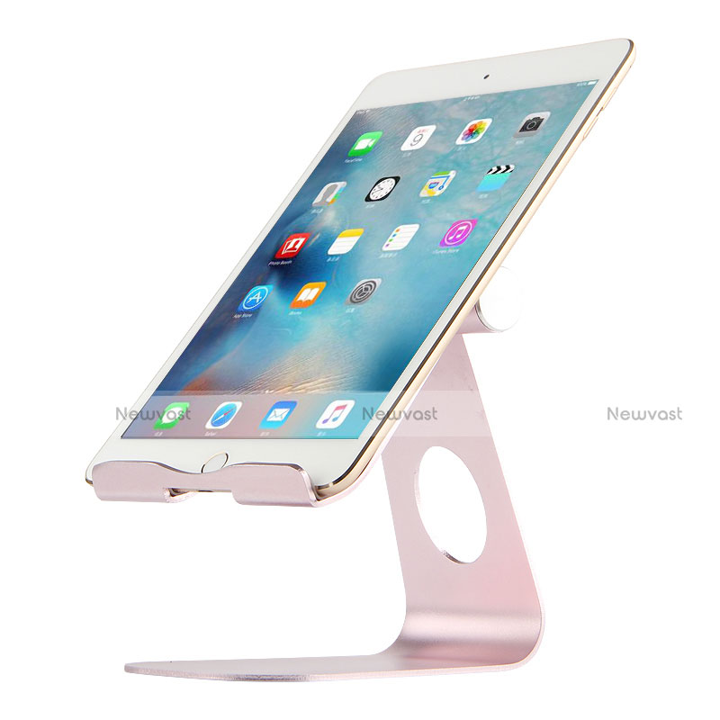 Flexible Tablet Stand Mount Holder Universal K15 for Apple iPad Pro 12.9 (2017) Rose Gold