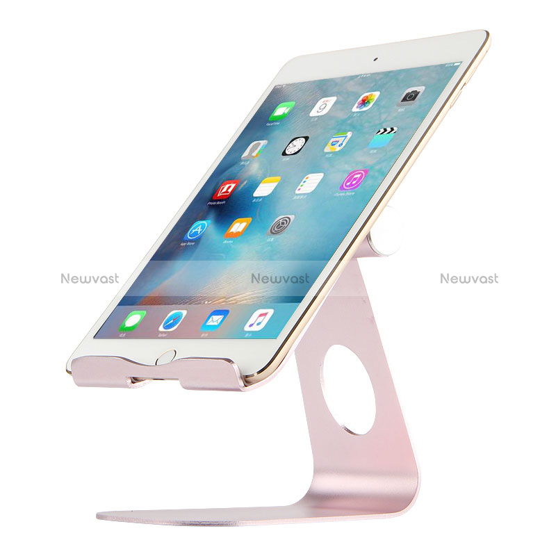 Flexible Tablet Stand Mount Holder Universal K15 for Apple iPad Pro 12.9 2022 Rose Gold
