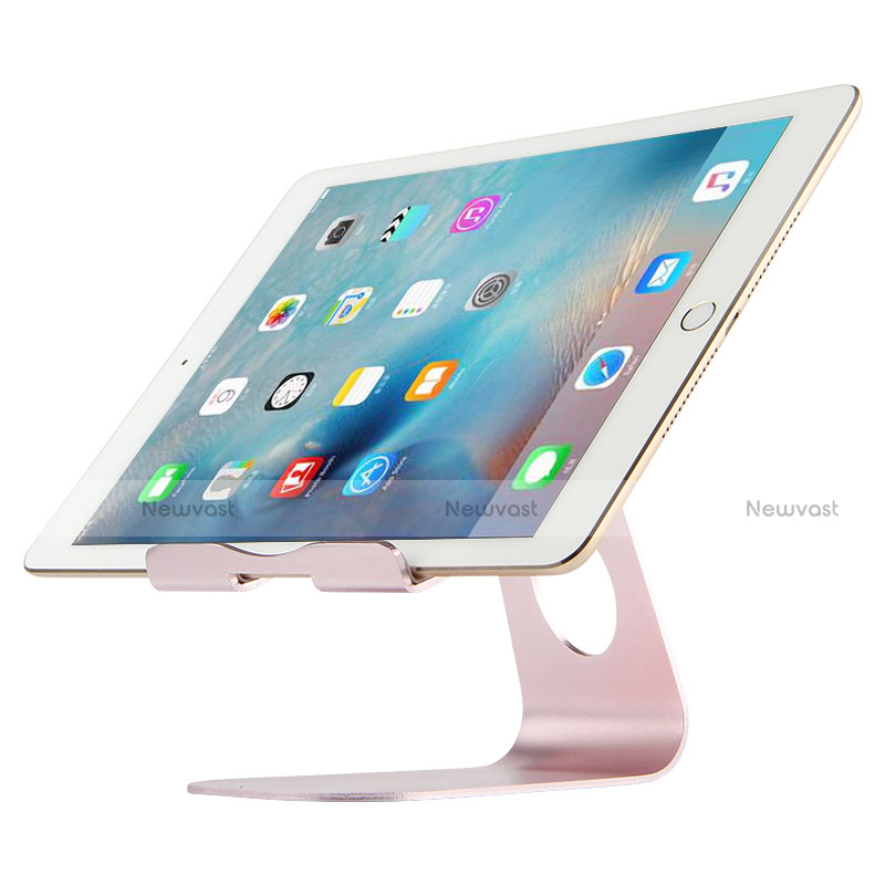 Flexible Tablet Stand Mount Holder Universal K15 for Samsung Galaxy Tab S7 4G 11 SM-T875 Rose Gold