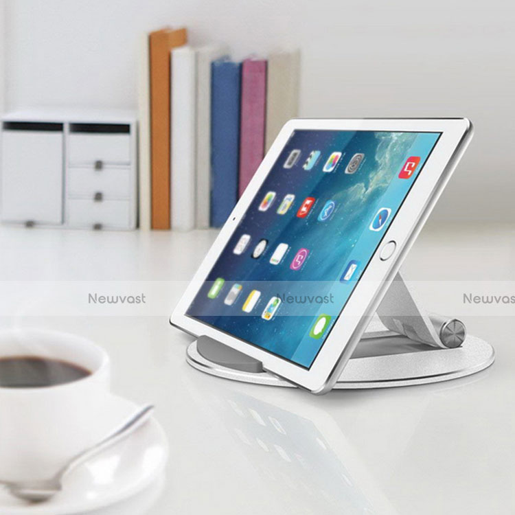 Flexible Tablet Stand Mount Holder Universal K16 for Apple iPad Mini 3 Silver