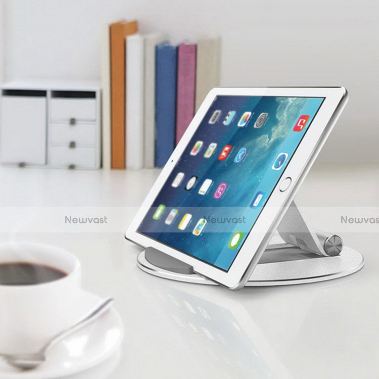 Flexible Tablet Stand Mount Holder Universal K16 for Huawei MediaPad M3 Lite 8.0 CPN-W09 CPN-AL00 Silver