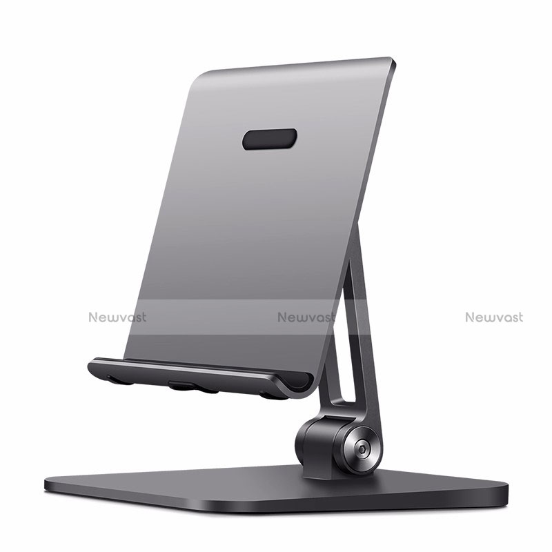 Flexible Tablet Stand Mount Holder Universal K17 for Samsung Galaxy Tab S 8.4 SM-T705 LTE 4G Dark Gray