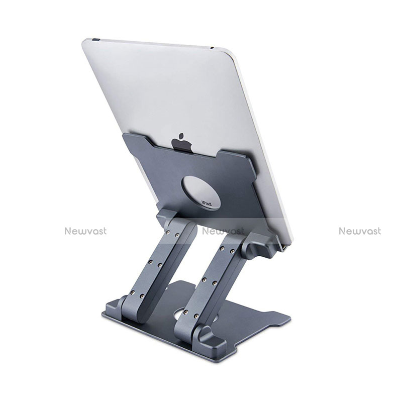 Flexible Tablet Stand Mount Holder Universal K18 for Apple iPad Air 10.9 (2020) Dark Gray